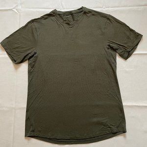 Mens Athletic Shirt - Green - Lululemon